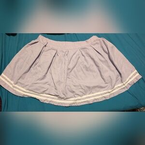 2X/3X Lavender Schoolgirl Skirt